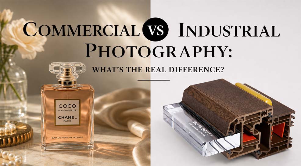 Commercial vs Industrial Photography