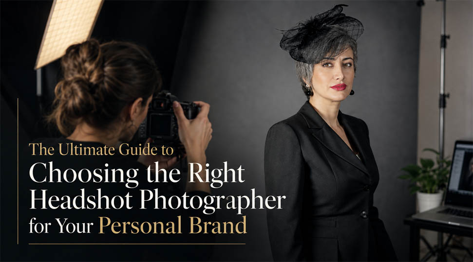 Right Headshot Photographer for Your Personal Brand